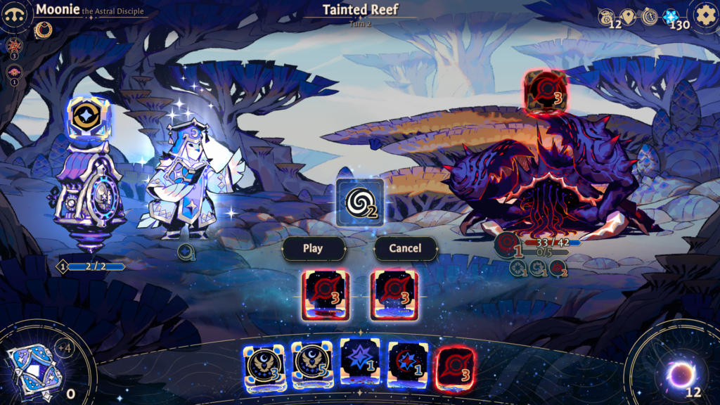 Image showing basic encounter in Astrea: Six-Sided Oracles.